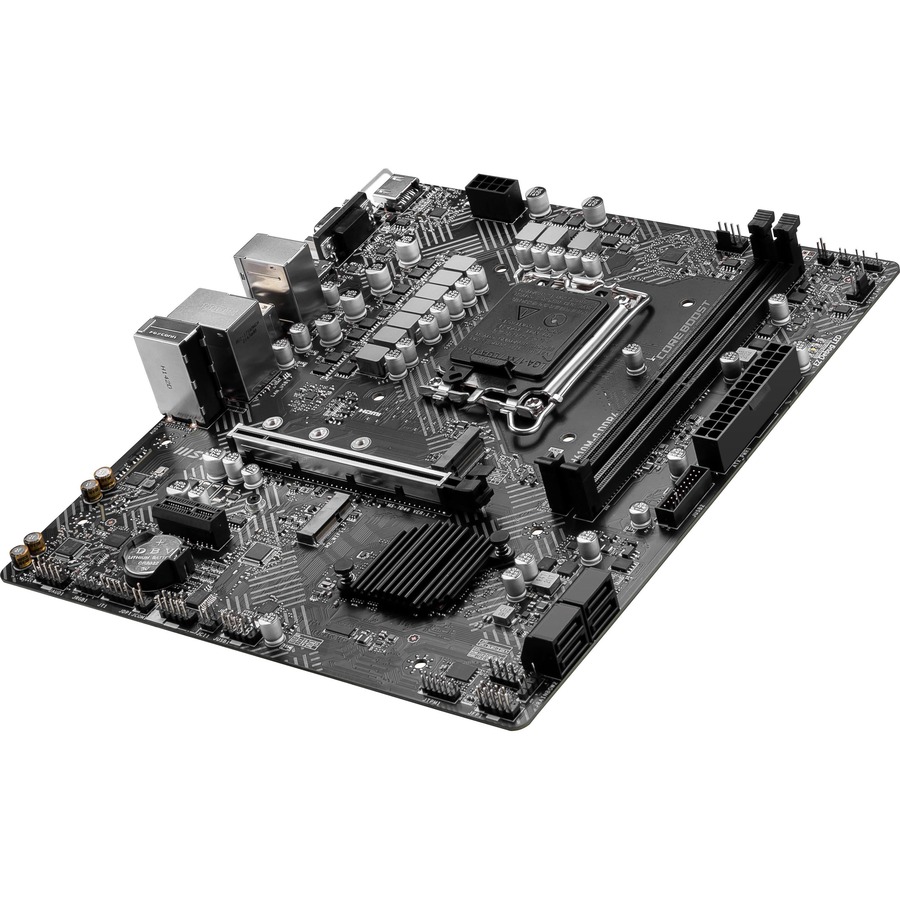 MSI H610M-G DDR4 Desktop Motherboard - Intel H610 Chipset - Socket LGA-1700 - Micro ATX - Image 2