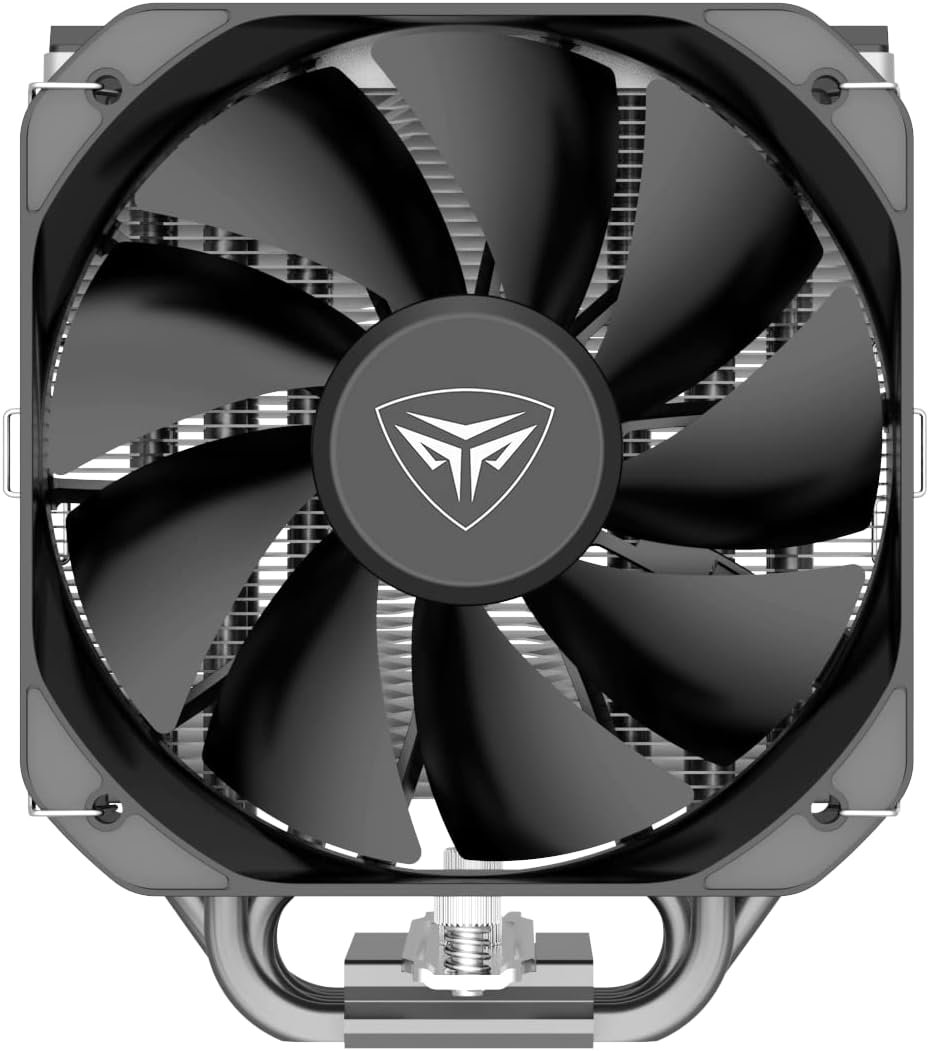 PCCOOLER K6BK High Performance CPU Cooler Aluminum 130 mm Luxury Black - Image 2