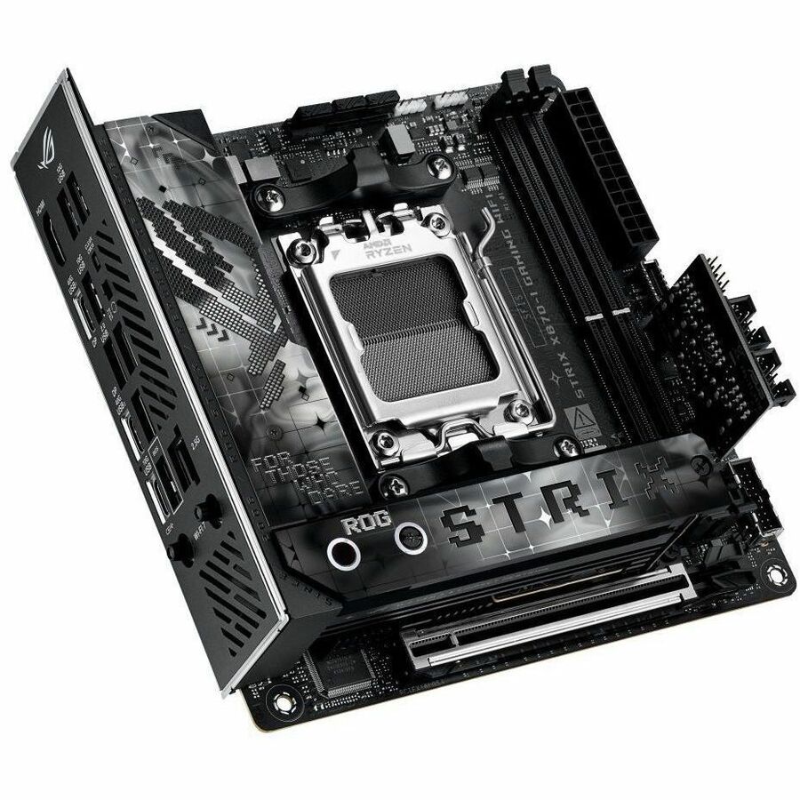 Asus ROG Strix X870-I GAMING WIFI Gaming Desktop Motherboard - AMD X870 Chipset - Socket AM5 - Mini ITX - Image 3