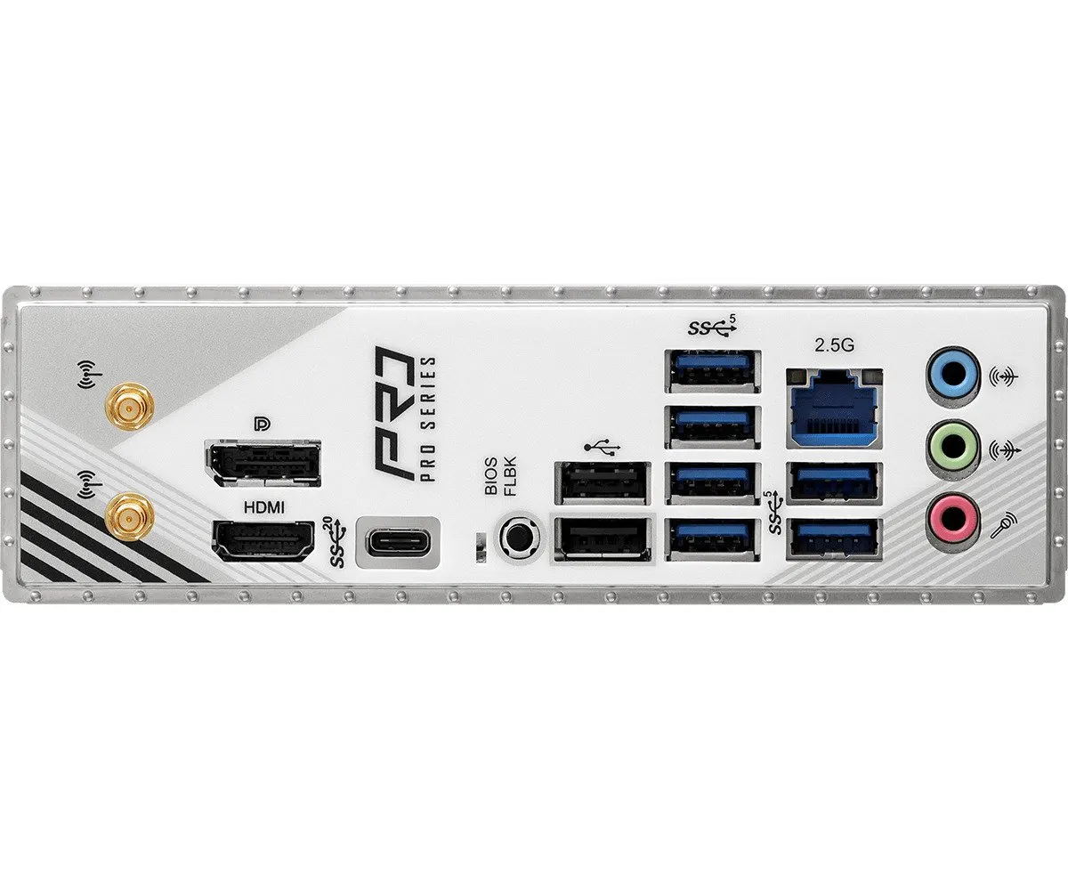 ASRock B860 Pro RS WiFi Intel Core Ultra Processors LGA 1851 Intel B860  DDR5 ATX Motherboard - Image 4