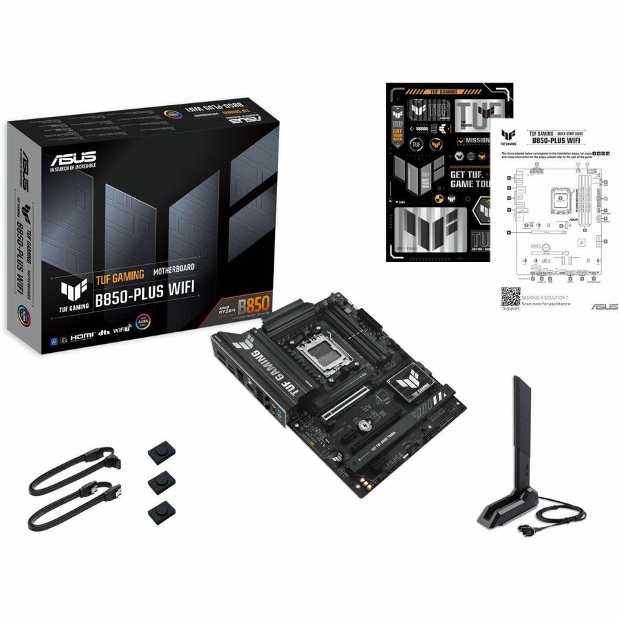 ASUS TUF B850-PLUS WIFI Gaming Desktop Motherboard - AMD B850 Chipset - Socket AM5 - ATX - Image 5