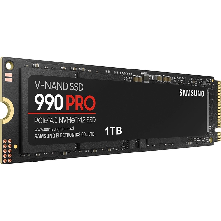 Samsung 990 PRO 1 TB SSD - M.2 2280 Internal - PCI Express NVMe (PCI Express NVMe 4.0 x4)