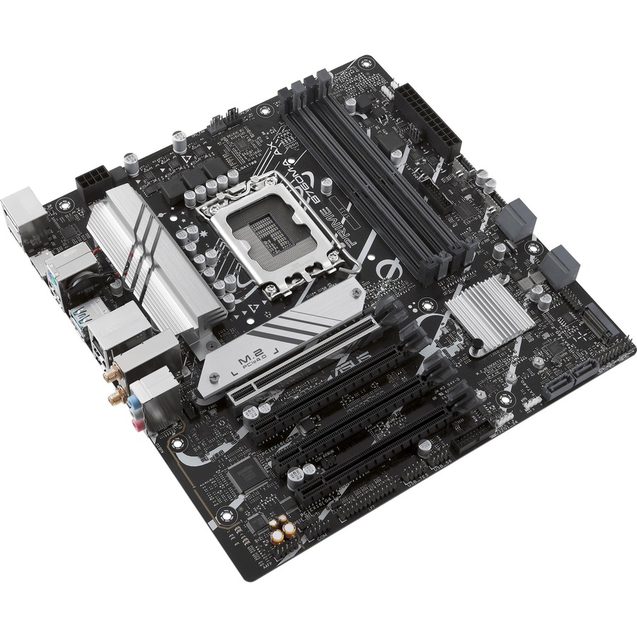 Asus Prime PRIME B760M-A AX Desktop Motherboard - Intel B760 Chipset - Socket LGA-1700 - Micro ATX - Image 3