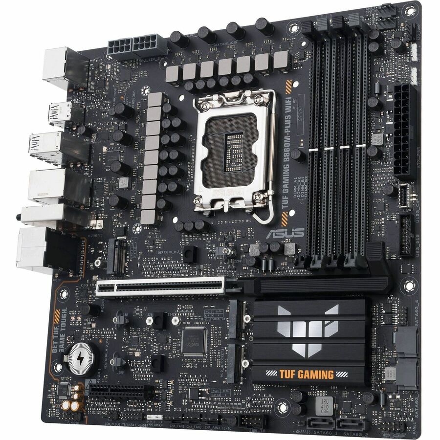 TUF GAMING B860M-PLUS WIFI Gaming Desktop Motherboard - Intel B860 Chipset - Socket LGA-1851 - Micro ATX - Image 1