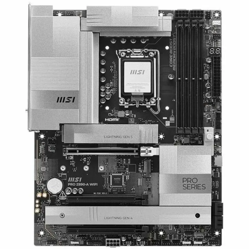 MSI PRO Z890-A WIFI ATX MOTHERBOARD LGA 1851 for Intel Core Ultra CPU - Image 4
