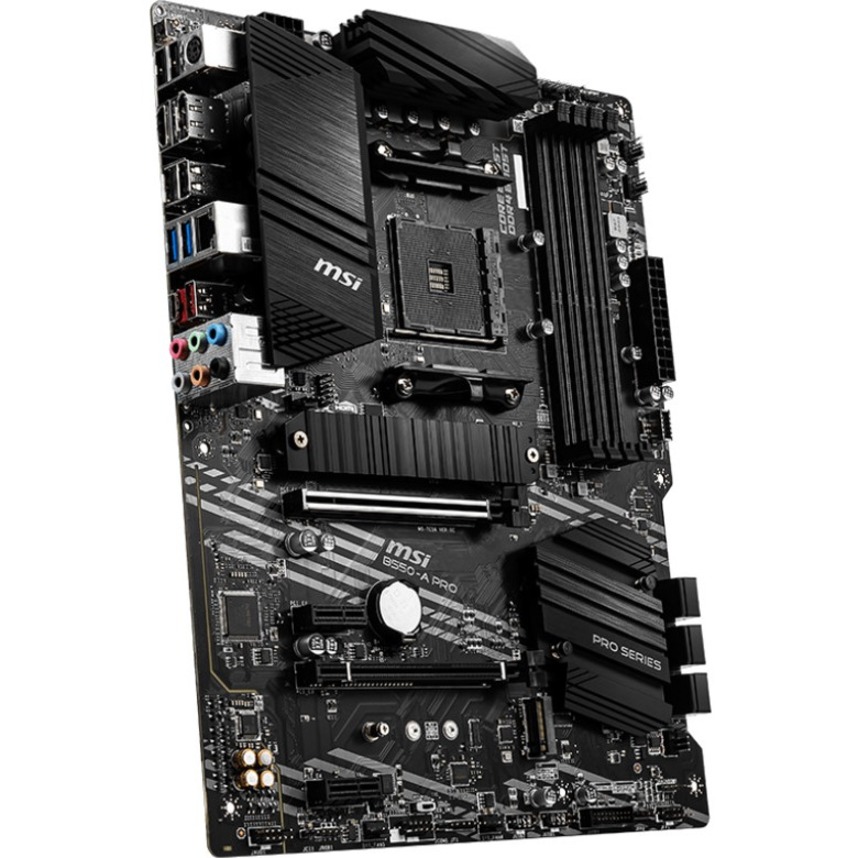 MSI B550-A PRO Desktop Motherboard - AMD B550 Chipset - Socket AM4 - ATX - Image 1