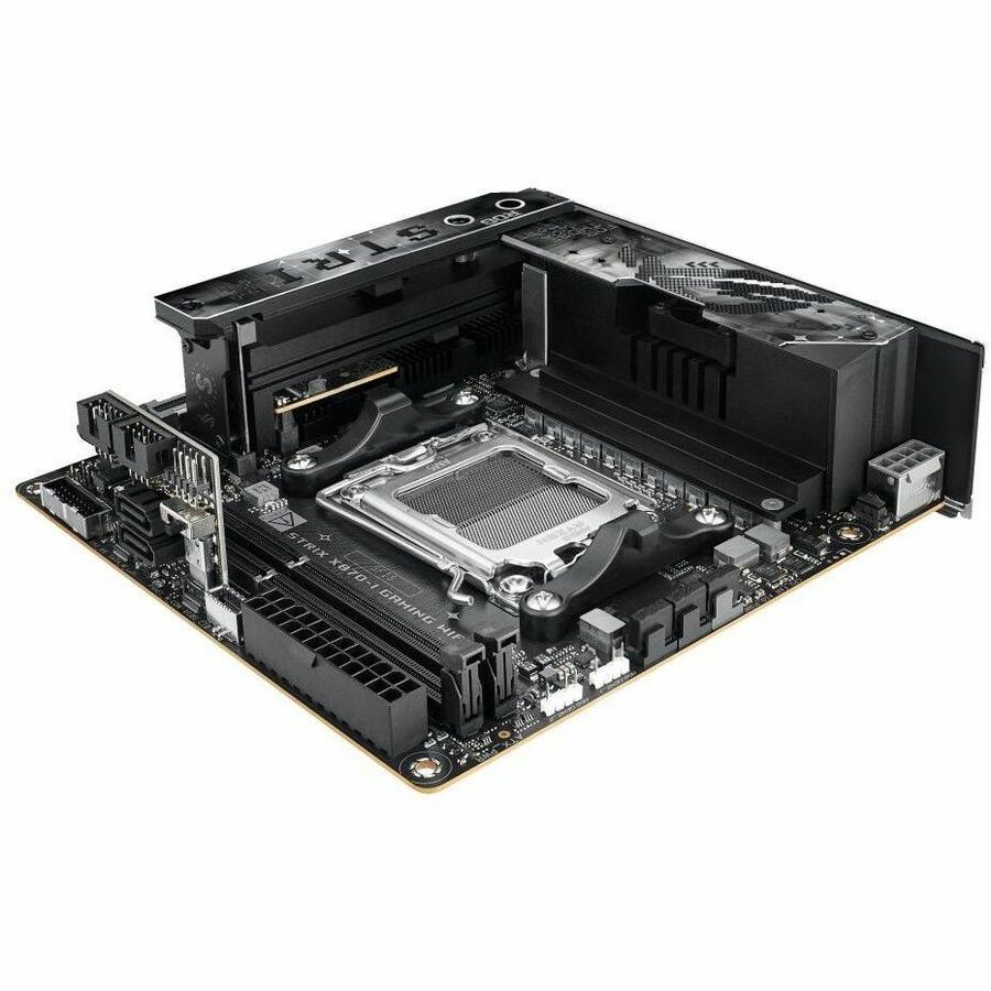 Asus ROG Strix X870-I GAMING WIFI Gaming Desktop Motherboard - AMD X870 Chipset - Socket AM5 - Mini ITX - Image 5