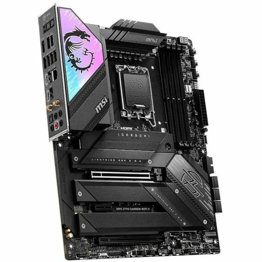 MSI MPG Z790 CARBON WIFI II Gaming Desktop Motherboard - Intel Z790 Chipset - Socket LGA-1700 - ATX - Image 3