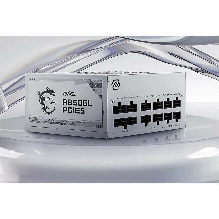 MSI MAG A850GL PCIE5 White Power Supply - Image 6