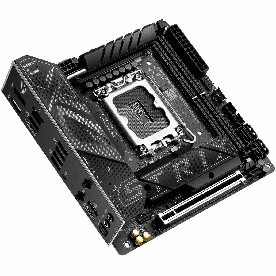 Asus ROG Strix B860-I GAMING WIFI Gaming Motherboard - Intel B860 Chipset - Socket LGA-1851 - Mini ITX - Image 5