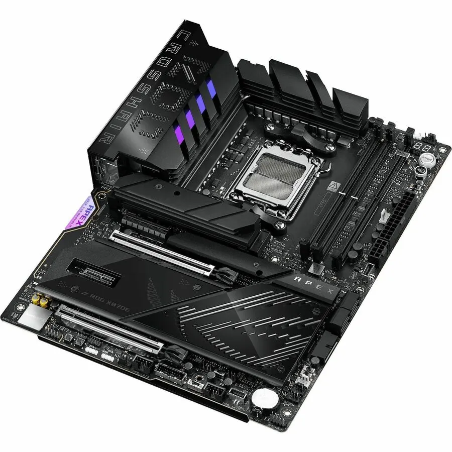 Asus ROG Crosshair X870E Apex Gaming Desktop Motherboard - AMD X870E Chipset - Socket AM5 - ATX - Image 6