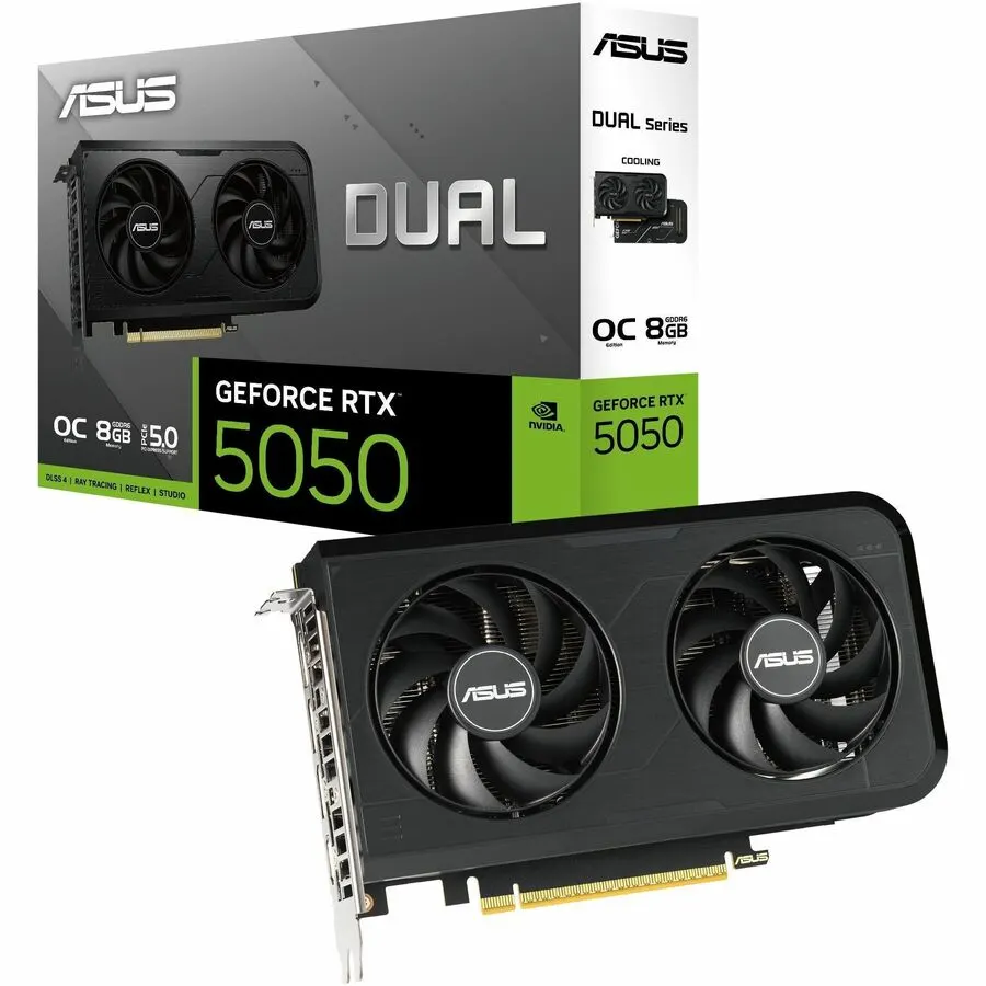 Asus NVIDIA GeForce RTX 5050 Graphic Card - 8 GB GDDR6