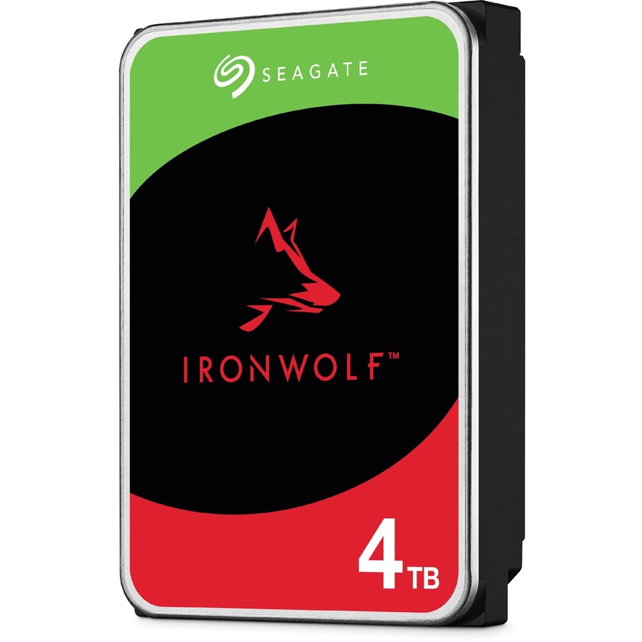 Seagate IronWolf 4 TB Hard Drive - 3.5" Internal - SATA (SATA/600) - (CMR) Method - Image 1