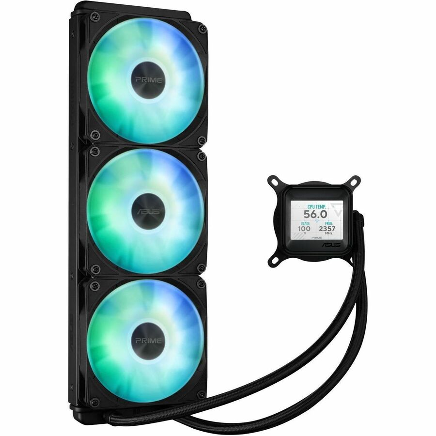 ASUS PRIME LC 360 ARGB LCD Cooling Fan/Radiator/Water Block/Pump - Image 4