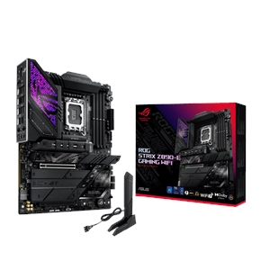Asus ROG STRIX Z890-E GAMING WIFI Gaming Desktop Motherboard - Intel Z890 Chipset - Socket LGA-1851 - ATX