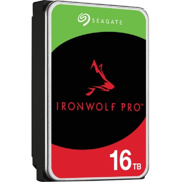 Seagate IronWolf Pro 16 TB Hard Drive - 3.5" Internal - SATA (SATA/600) - (CMR) Method