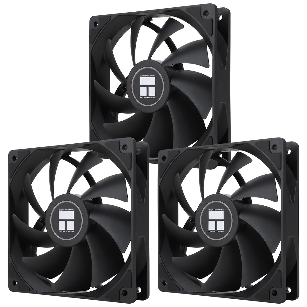 Thermalright TL-C12C*3 CPU Fan 120mm Case Cooler Fan, 4pin Pack of 3 - Image 1
