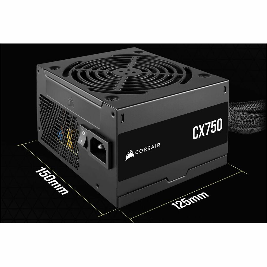 Corsair CX Series™ CX750 - 750 Watt 80 PLUS Bronze ATX Power Supply - Image 1