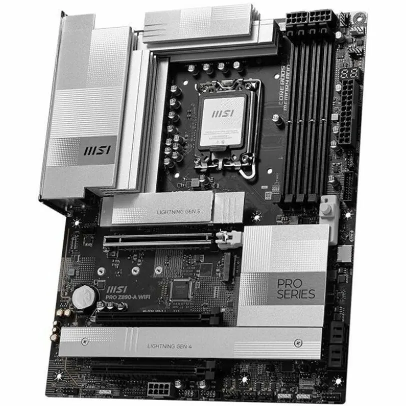 MSI PRO Z890-A WIFI ATX MOTHERBOARD LGA 1851 for Intel Core Ultra CPU - Image 1