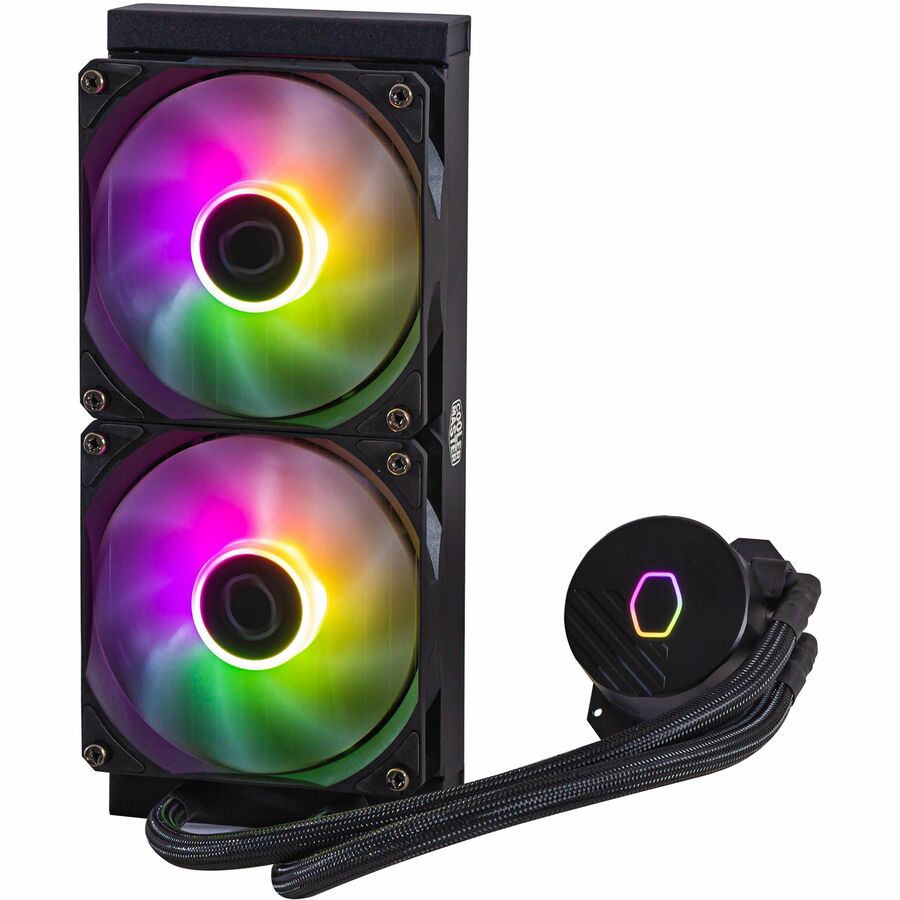 Cooler Master Master Liquid 240L Core ARGB Cooling Fan/Radiator/Pump - Image 2