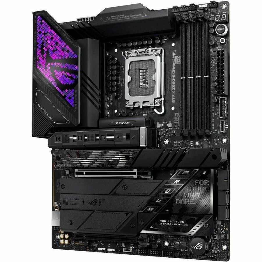 Asus ROG STRIX Z890-E GAMING WIFI Gaming Desktop Motherboard - Intel Z890 Chipset - Socket LGA-1851 - ATX - Image 2