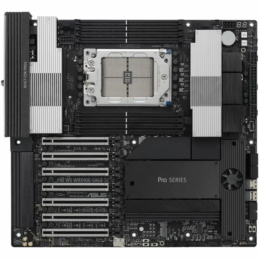Asus WS WRX90E-SAGE SE Workstation Motherboard - AMD WRX90 Chipset - Socket sTR5 - SSI EEB - Image 1