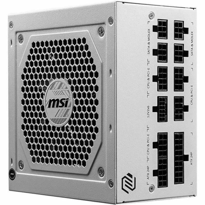 MSI MAG A850GL PCIE5 White Power Supply - Image 4