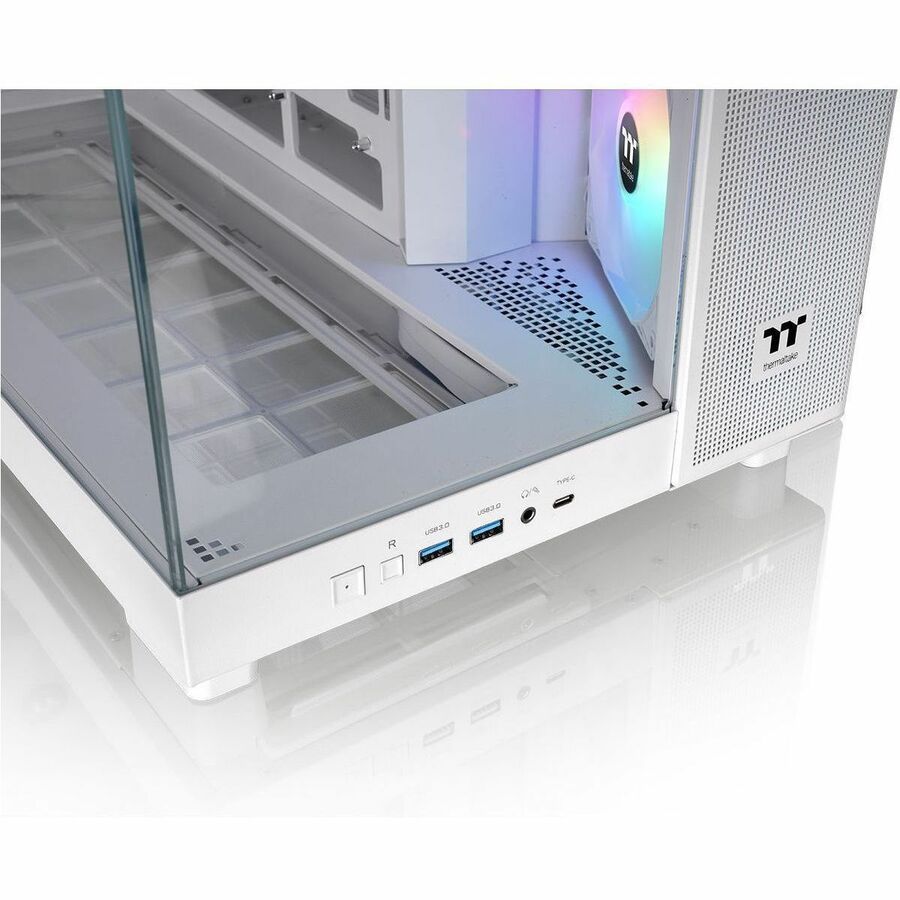 Thermaltake View 380 XL TG ARGB Snow Mid Tower Chassis - Image 9