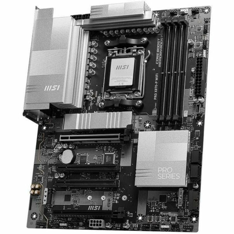 MSI X870-P WIFI Gaming Desktop Motherboard - AMD X870 Chipset - Socket AM5 - ATX - Image 1