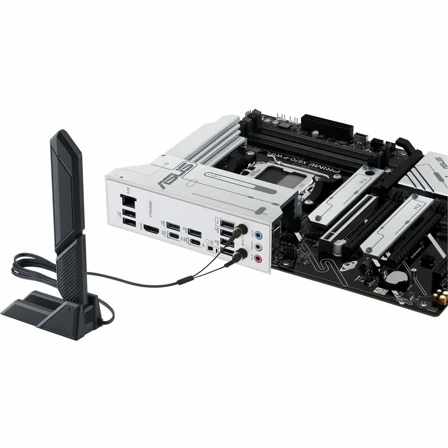 Asus Prime X870-P WIFI Gaming Desktop Motherboard - AMD X870 Chipset - Socket AM5 - ATX - Image 6
