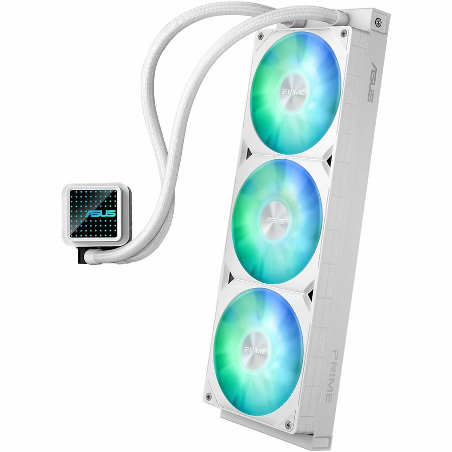 Asus Prime LC 360 ARGB White Edition Cooling Fan/Radiator/Water Block/Pump - Image 4