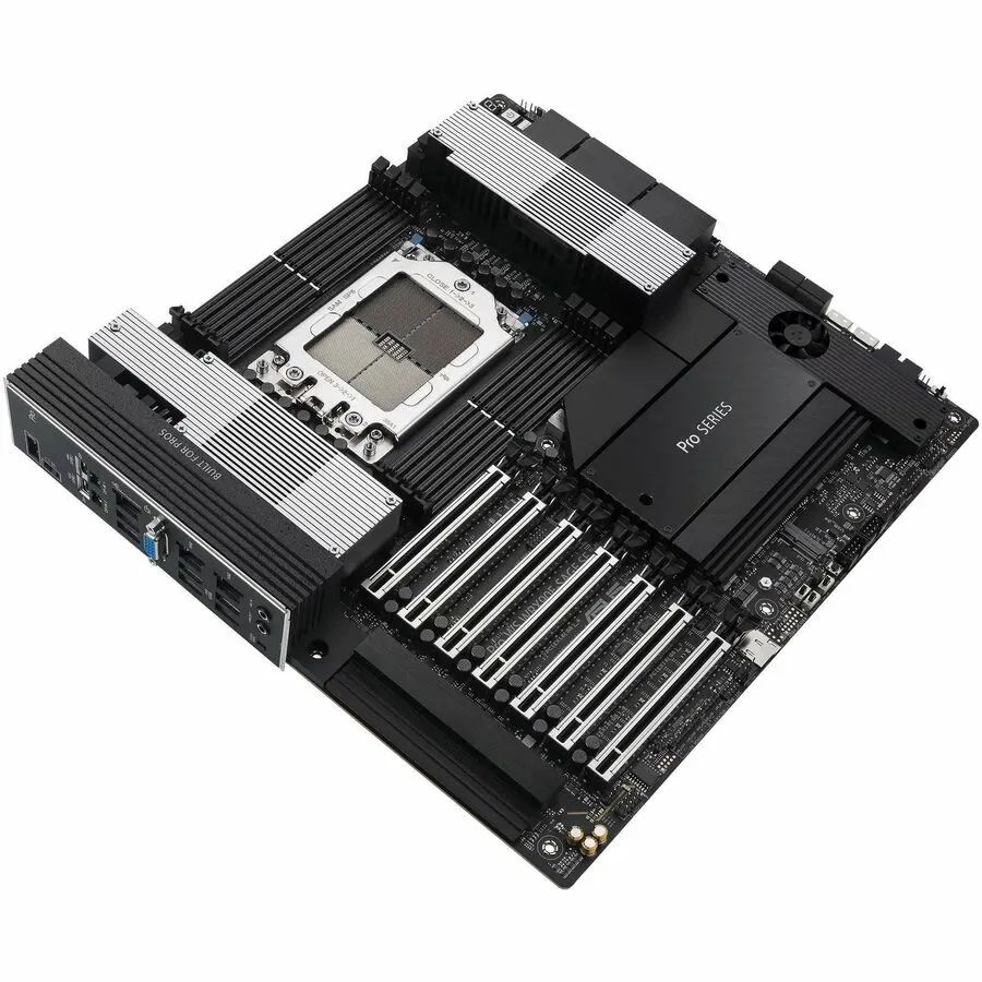 Asus WS WRX90E-SAGE SE Workstation Motherboard - AMD WRX90 Chipset - Socket sTR5 - SSI EEB - Image 3