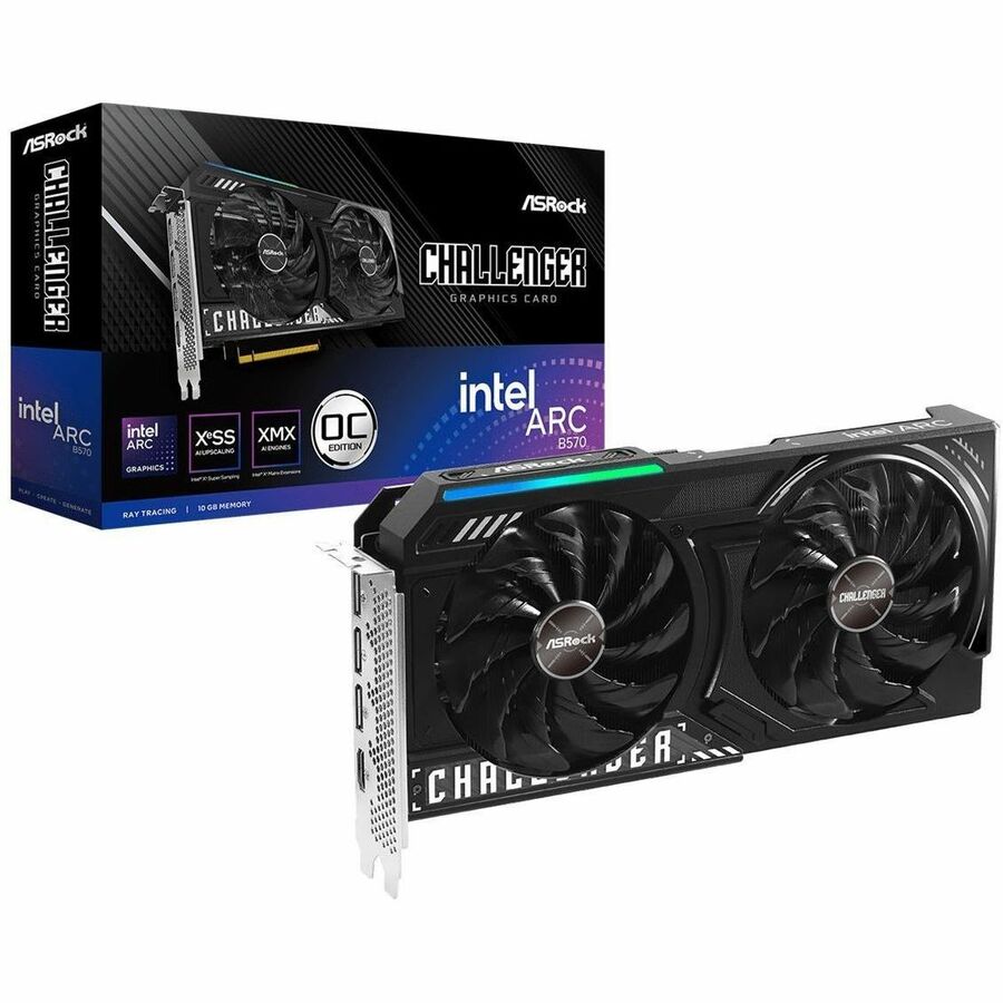 ASRock Intel Arc B570 Graphic Card - 10 GB GDDR6