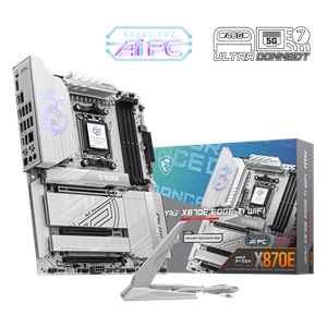 MSI MPG X870E EDGE TI WIFI Gaming Desktop Motherboard - AMD X870E Chipset - Socket AM5 - ATX