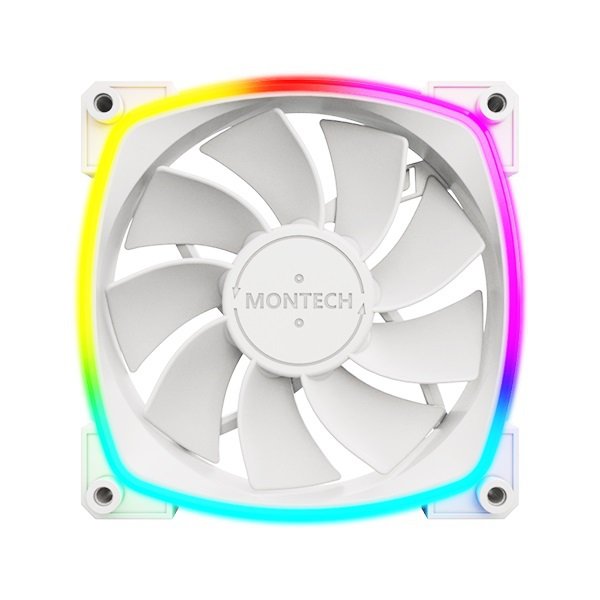 MONTECH RX120 PWM WHITE ARGB 120mm, White