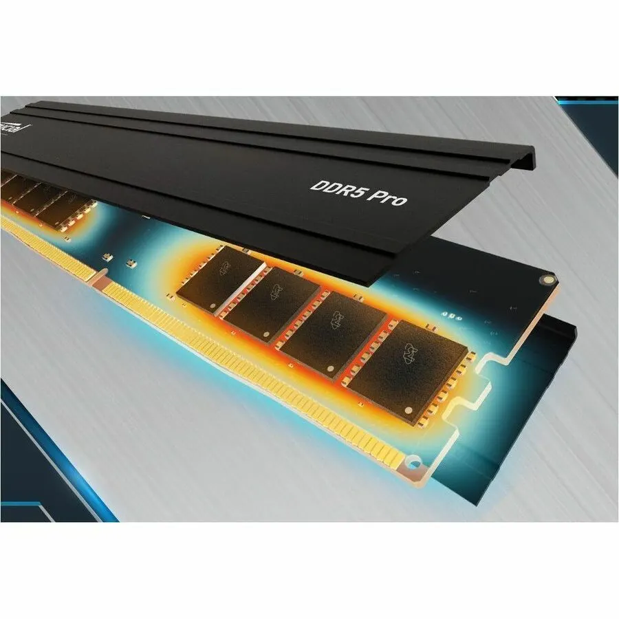 Micron PRO 96GB (2 x 48GB) DDR5 SDRAM Memory Kit - Image 1