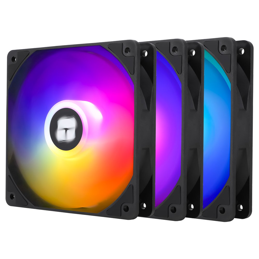 Thermalright TL-C12C-S*3 CPU Fan 120mm ARGB Case Cooler Fan, Cooling Fan - Image 4