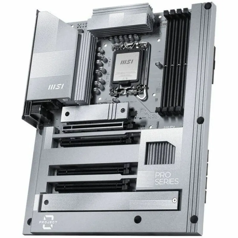 MSI PRO Z890-S WIFI PZ Gaming Desktop Motherboard - Intel Z890 Chipset - Socket LGA-1851 - ATX - Image 3