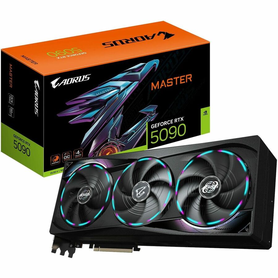 Aorus NVIDIA GeForce RTX 5090 MASTER Graphic Card 32GB 