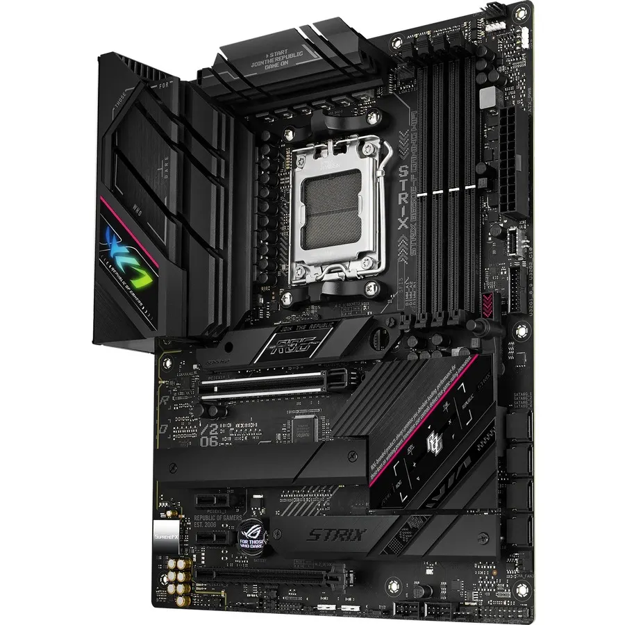 Asus ROG Strix B650E-F GAMING WIFI Gaming Desktop Motherboard - AMD B650 Chipset - Socket AM5 - ATX - Image 4